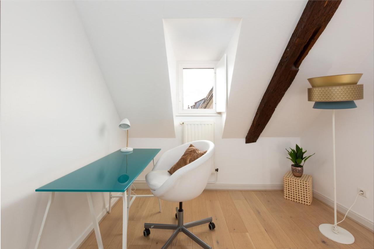Petite France-Cathedrale, Duplex 100M2- 3 Chambres Strasbourg Exteriör bild