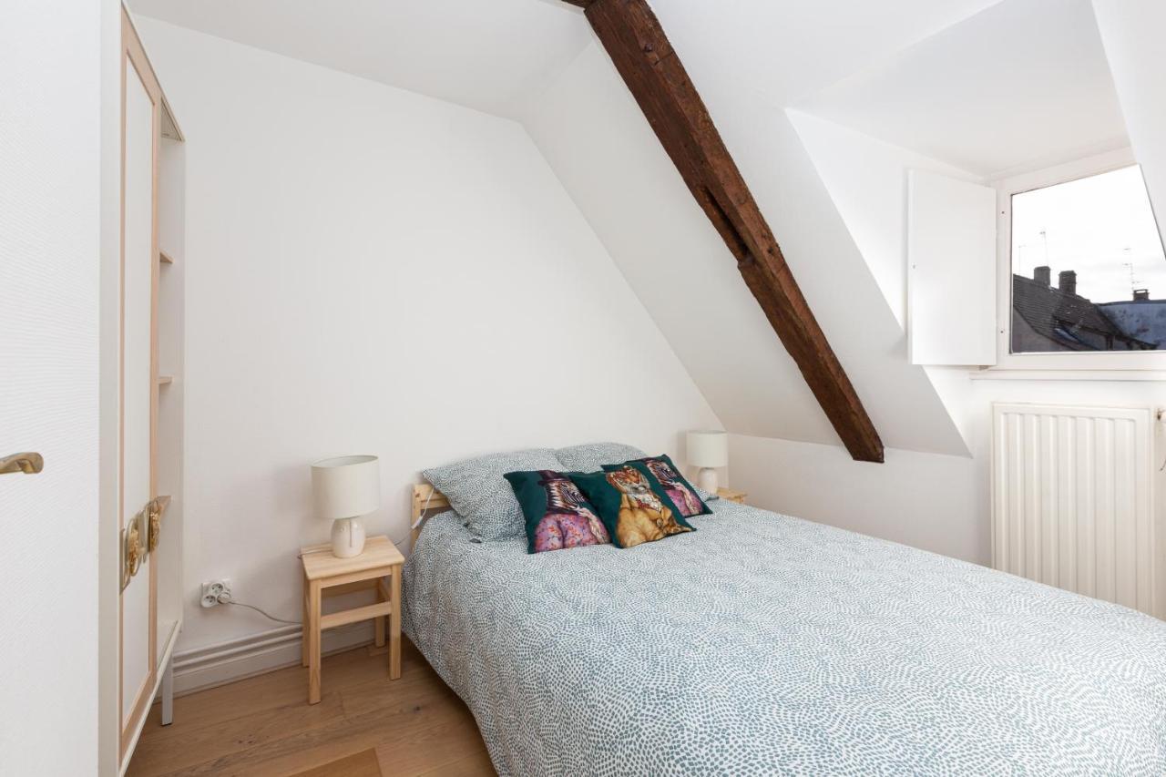 Petite France-Cathedrale, Duplex 100M2- 3 Chambres Strasbourg Exteriör bild