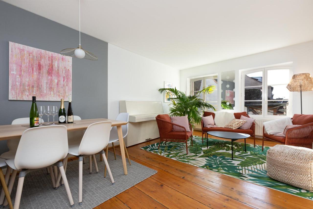 Petite France-Cathedrale, Duplex 100M2- 3 Chambres Strasbourg Exteriör bild