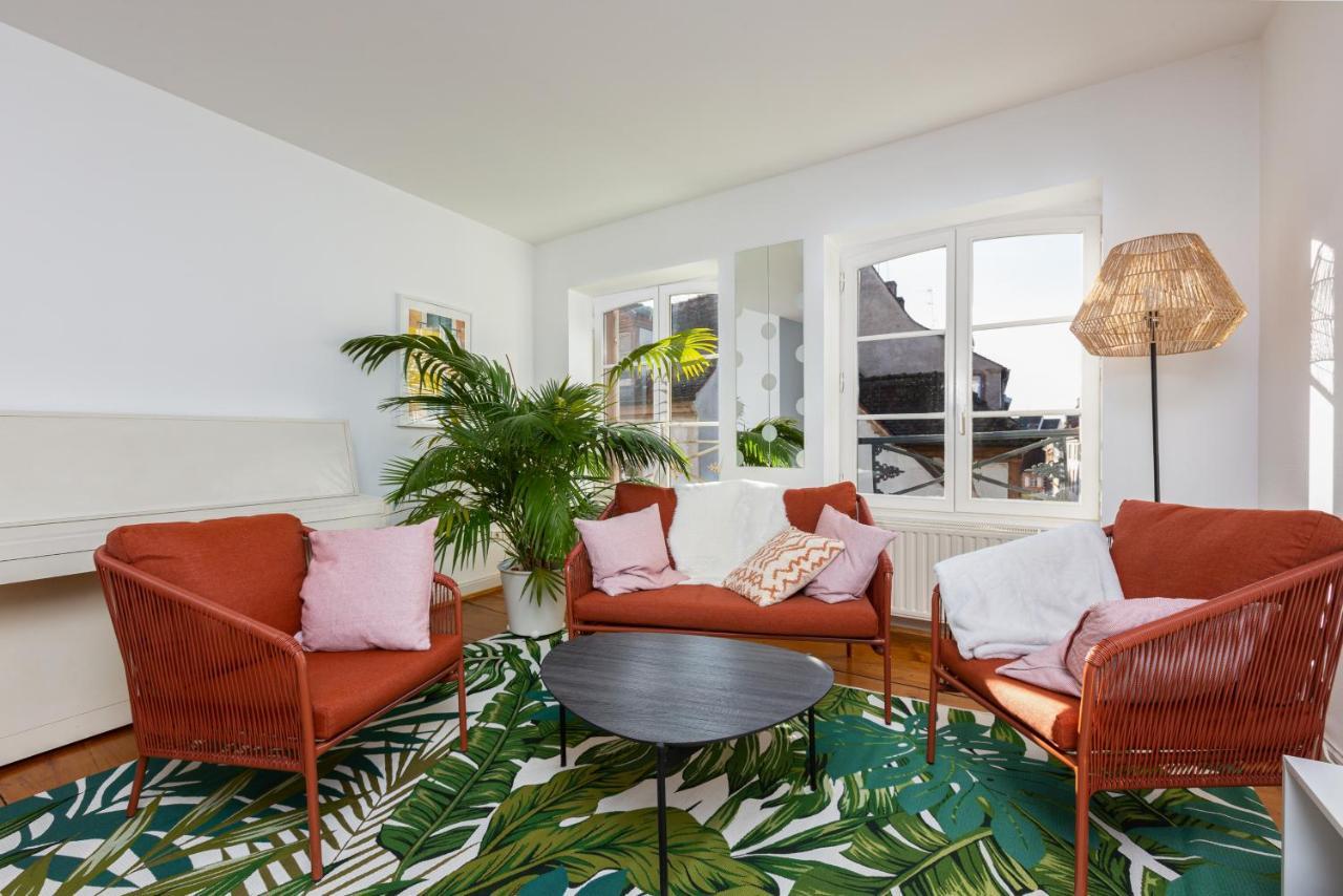 Petite France-Cathedrale, Duplex 100M2- 3 Chambres Strasbourg Exteriör bild